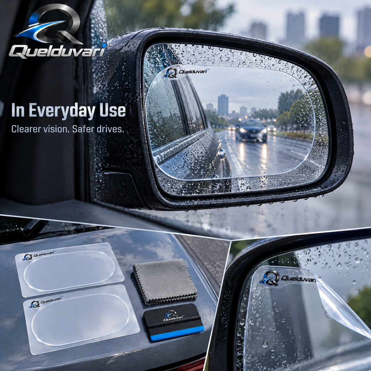 Quelduvari™ RainGuard Mirror