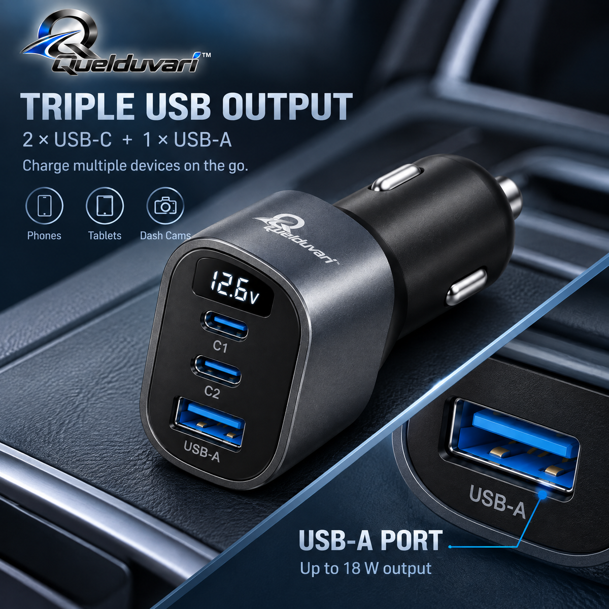 Quelduvari™ VoltCore Charger