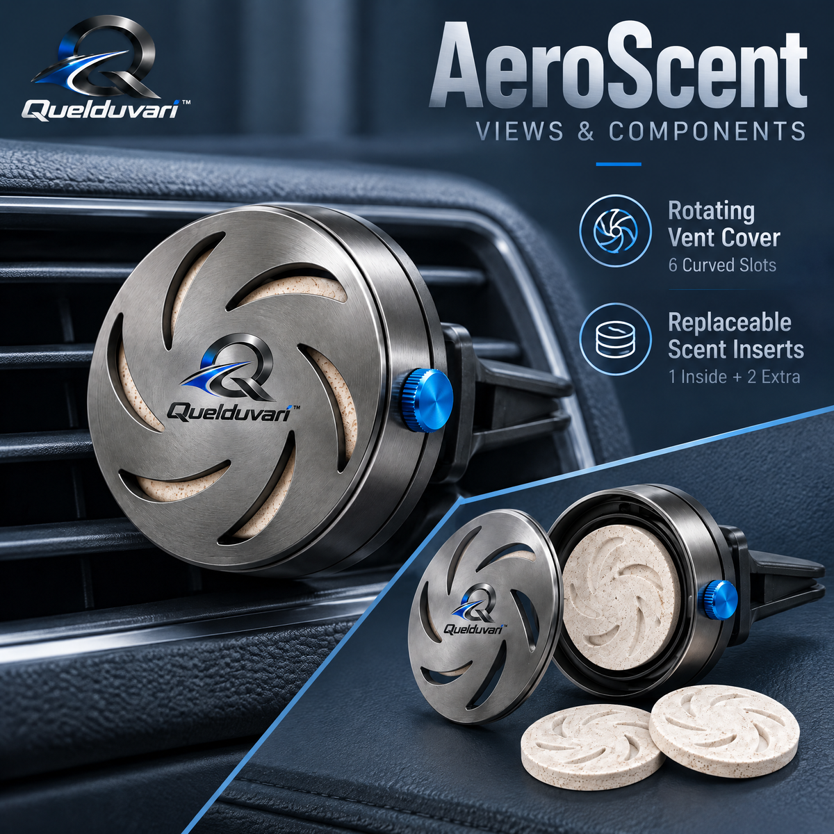Quelduvari™ AeroScent Diffuser