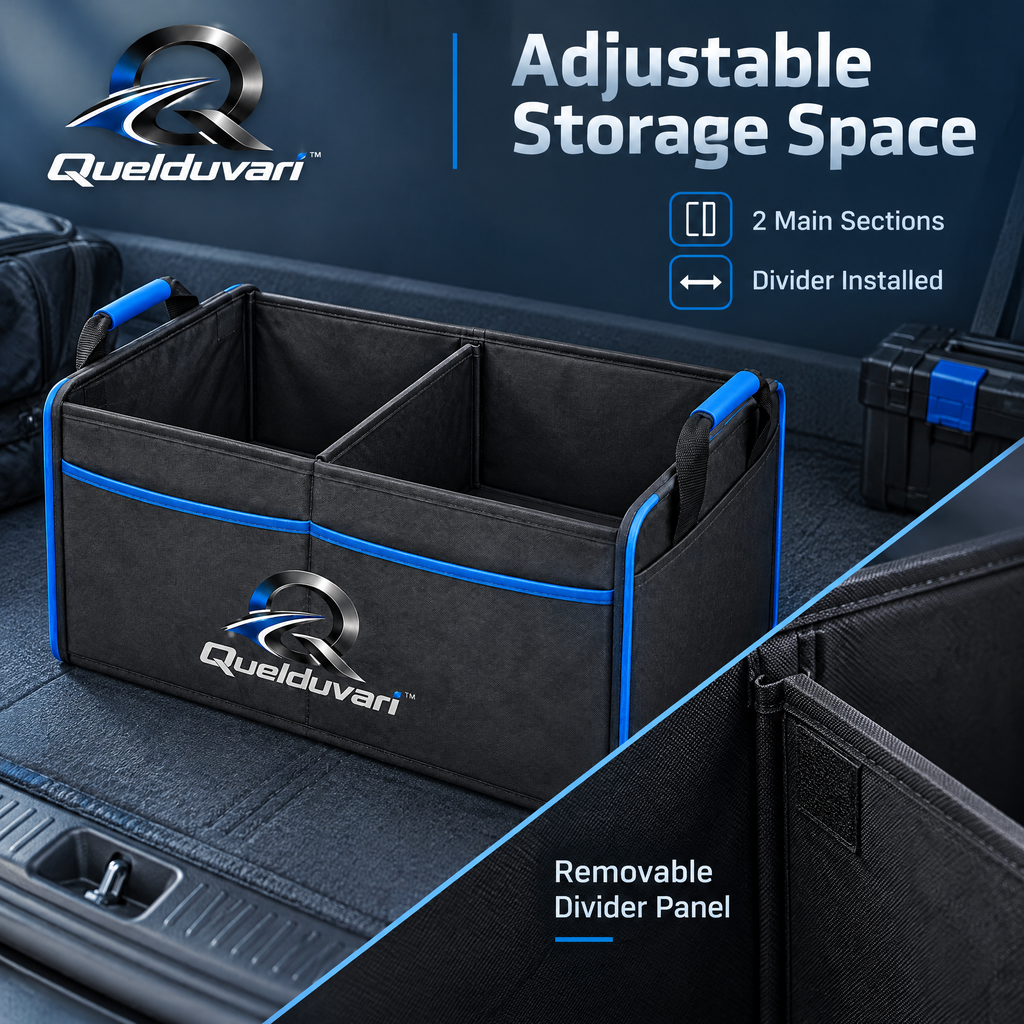 Quelduvari™ TrunkForm Organizer