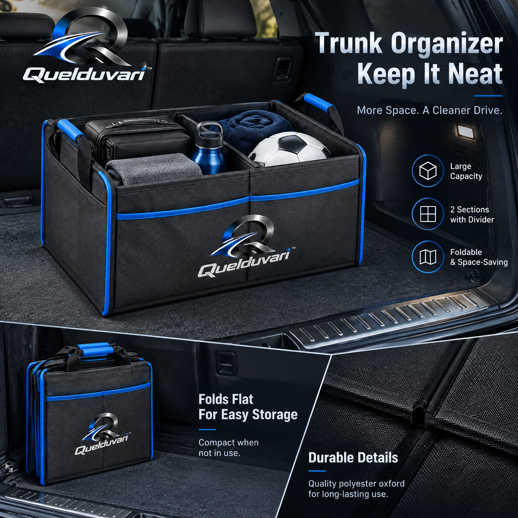 Quelduvari™ TrunkForm Organizer