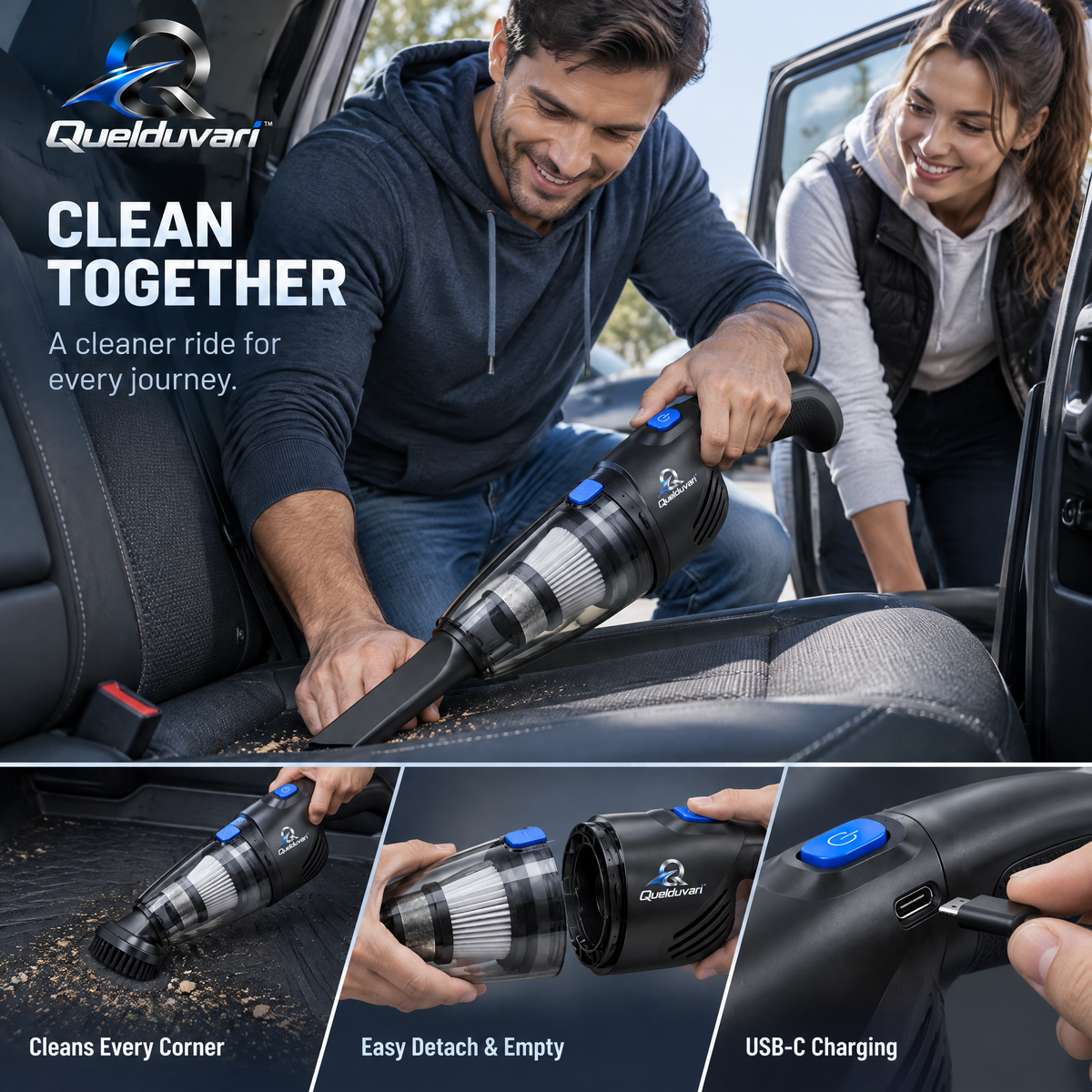Quelduvari™ DustAway Vacuum