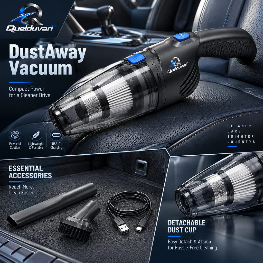 Quelduvari™ DustAway Vacuum